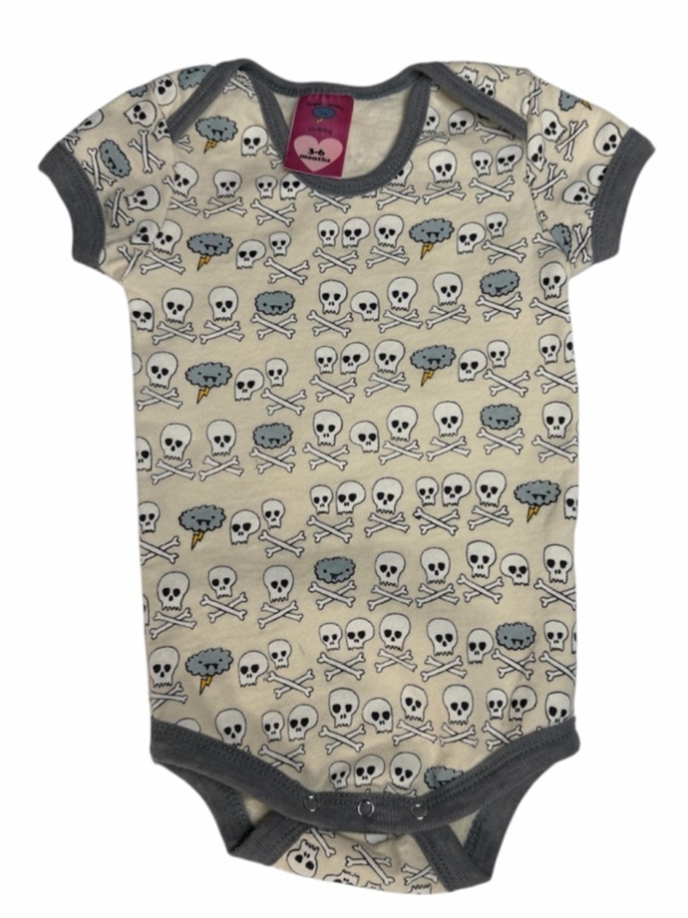 Loyal Army Clothing Baby Skeleton Onesies PJs Size 3 - 6 Months